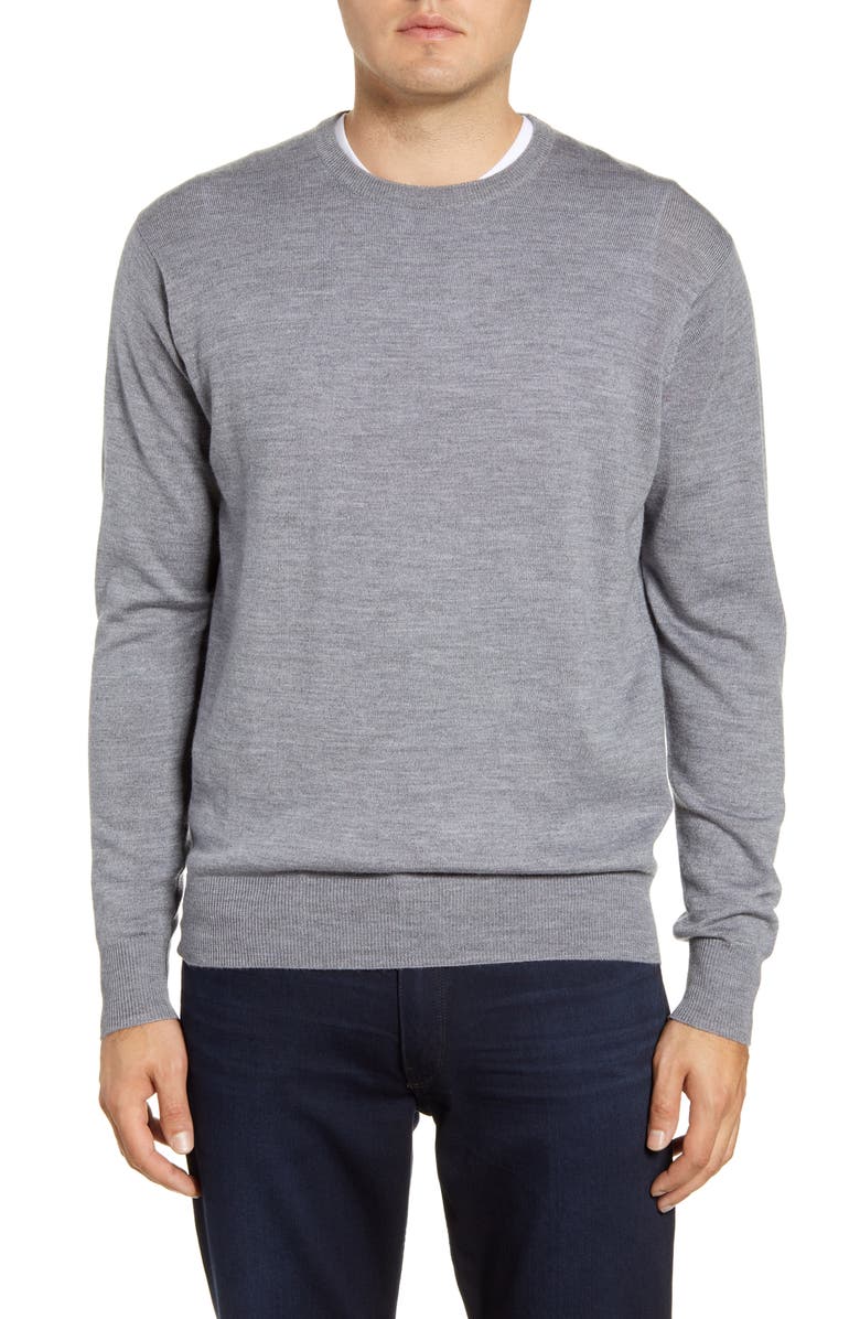 Peter Millar Crown Wool & Silk Sweater, Main, color,