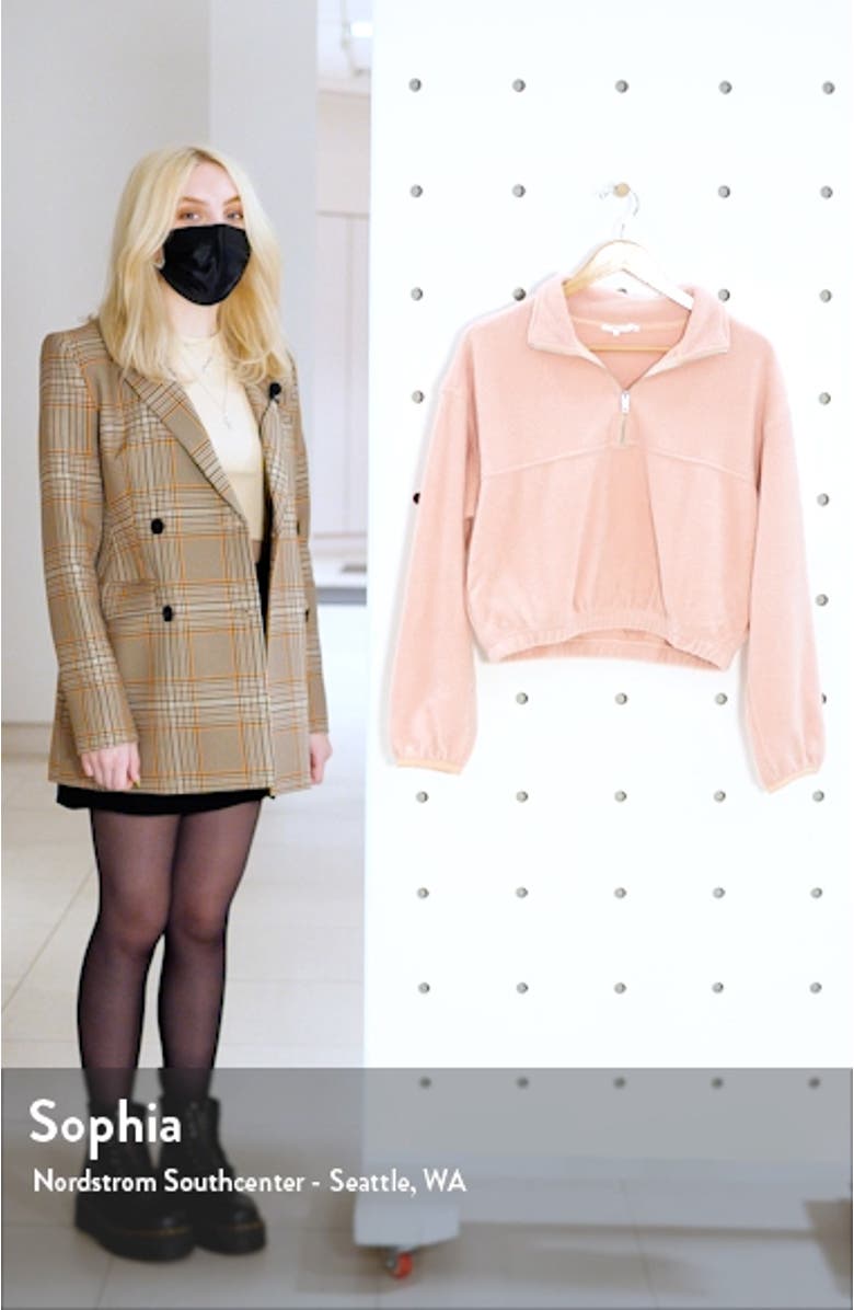 Quarter Zip Fleece Pullover, sales video thumbnail