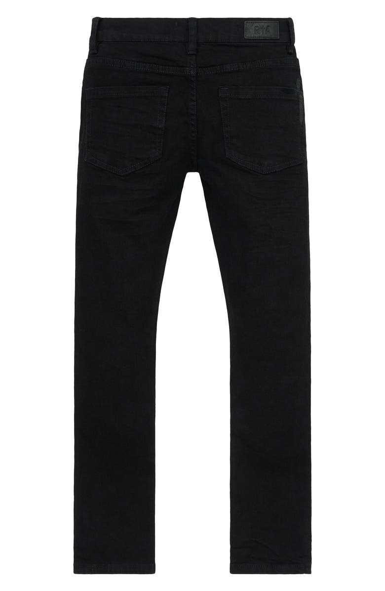 RtA Kids' Anderson Skinny Jeans, Alternate, color, Black