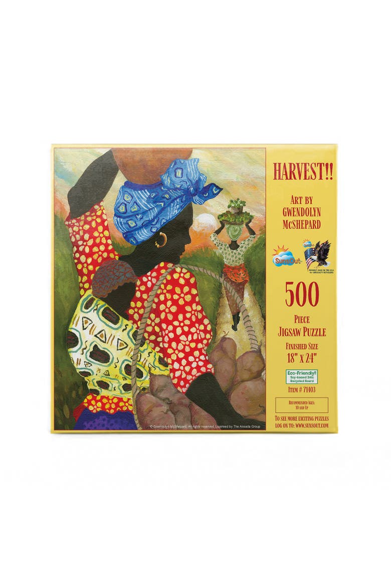 Harvest 500 piece Jigsaw Puzzle for Adults, Alternate, color, Multicolor