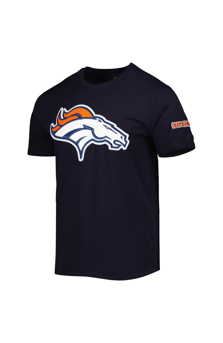 PRO STANDARD Men's Pro Standard Navy Denver Broncos Mash Up T-Shirt, Alternate, color, Navy