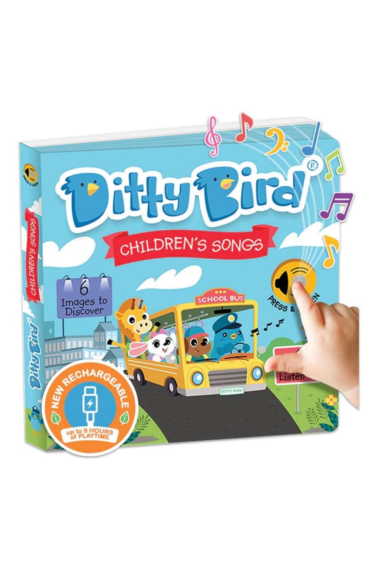 Children's and Action Songs Books - Set of 2, Alternate, color, BLUE