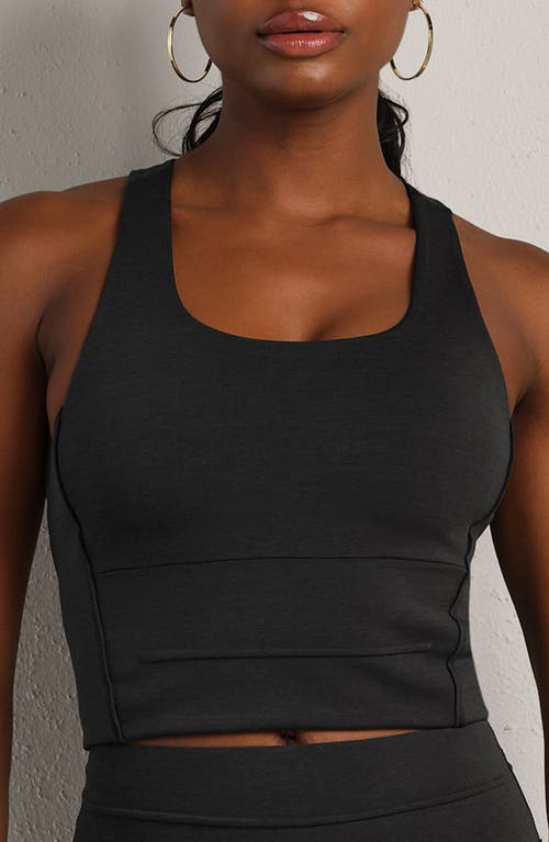 Rhone Revive Longline Bra In Black