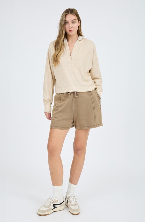 BLU PEPPER BLU PEPPER SOLID HOODED HENLEY