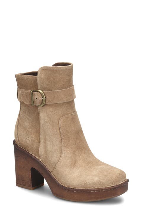 Hailey Leather Bootie