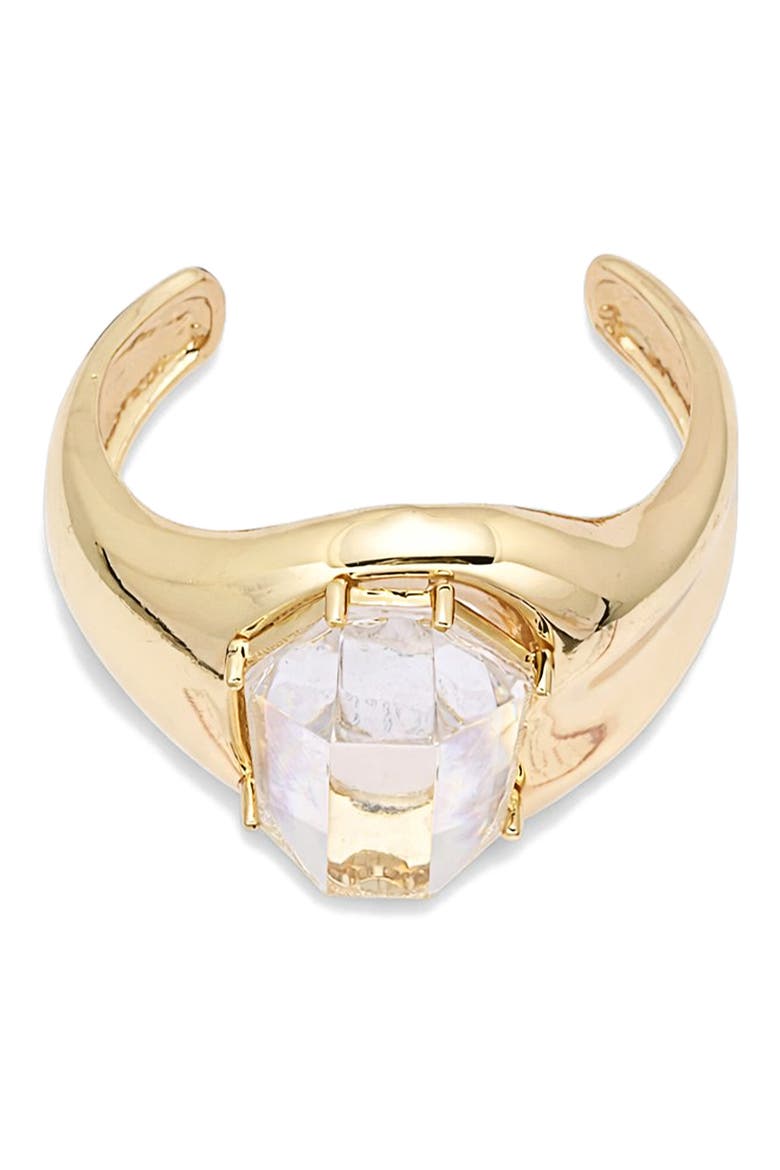 Ellie Cuff Bracelet, Alternate, color, GOLD