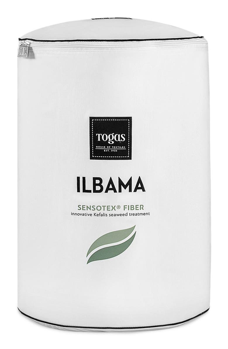Togas Ilbama eucalyptus fiber comforter, Alternate, color, White