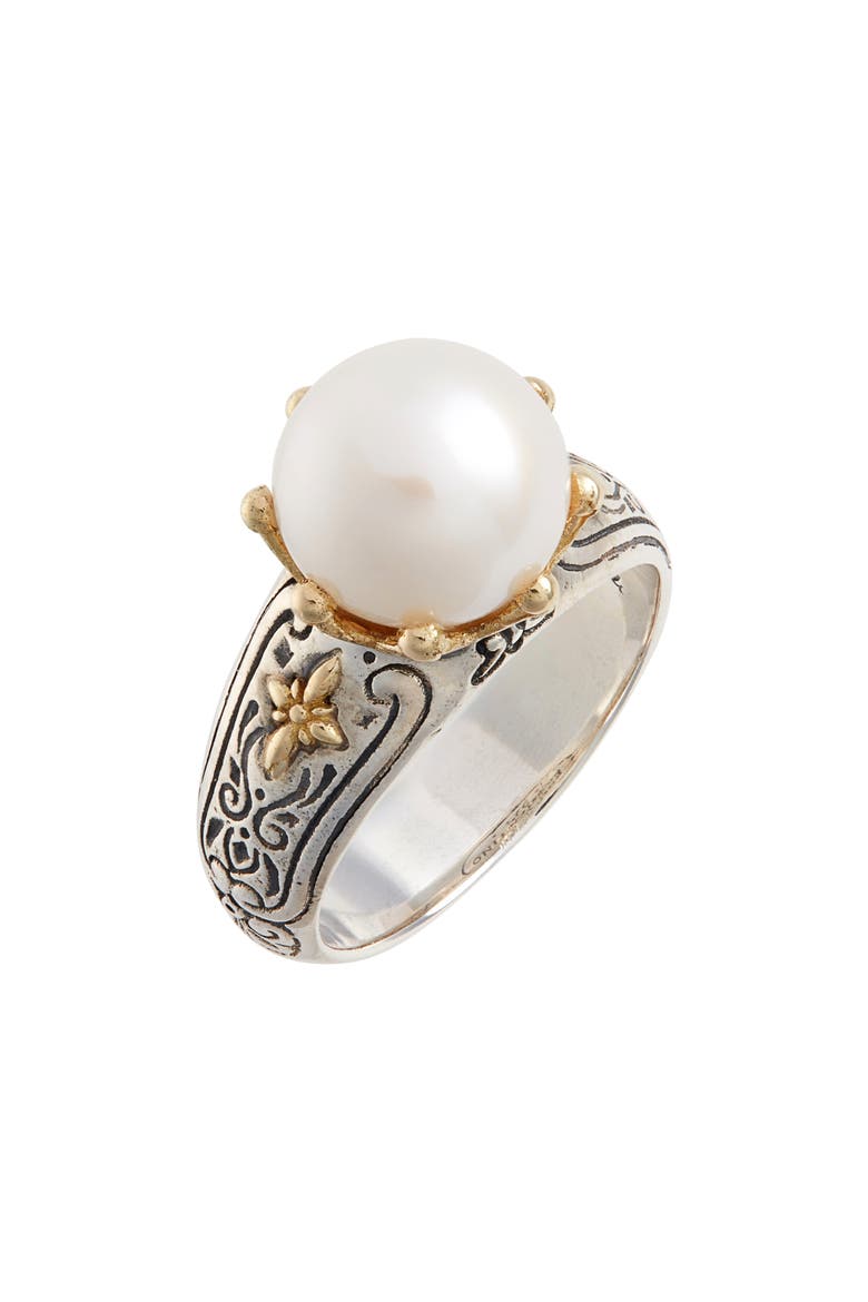 Thalia Pearl Ring, Main, color, SILVER/ PEARL