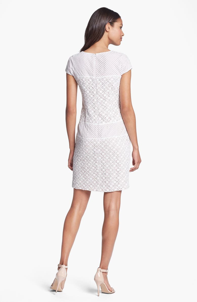 Ivy & Blu Mixed Lace Dress, Alternate, color, 