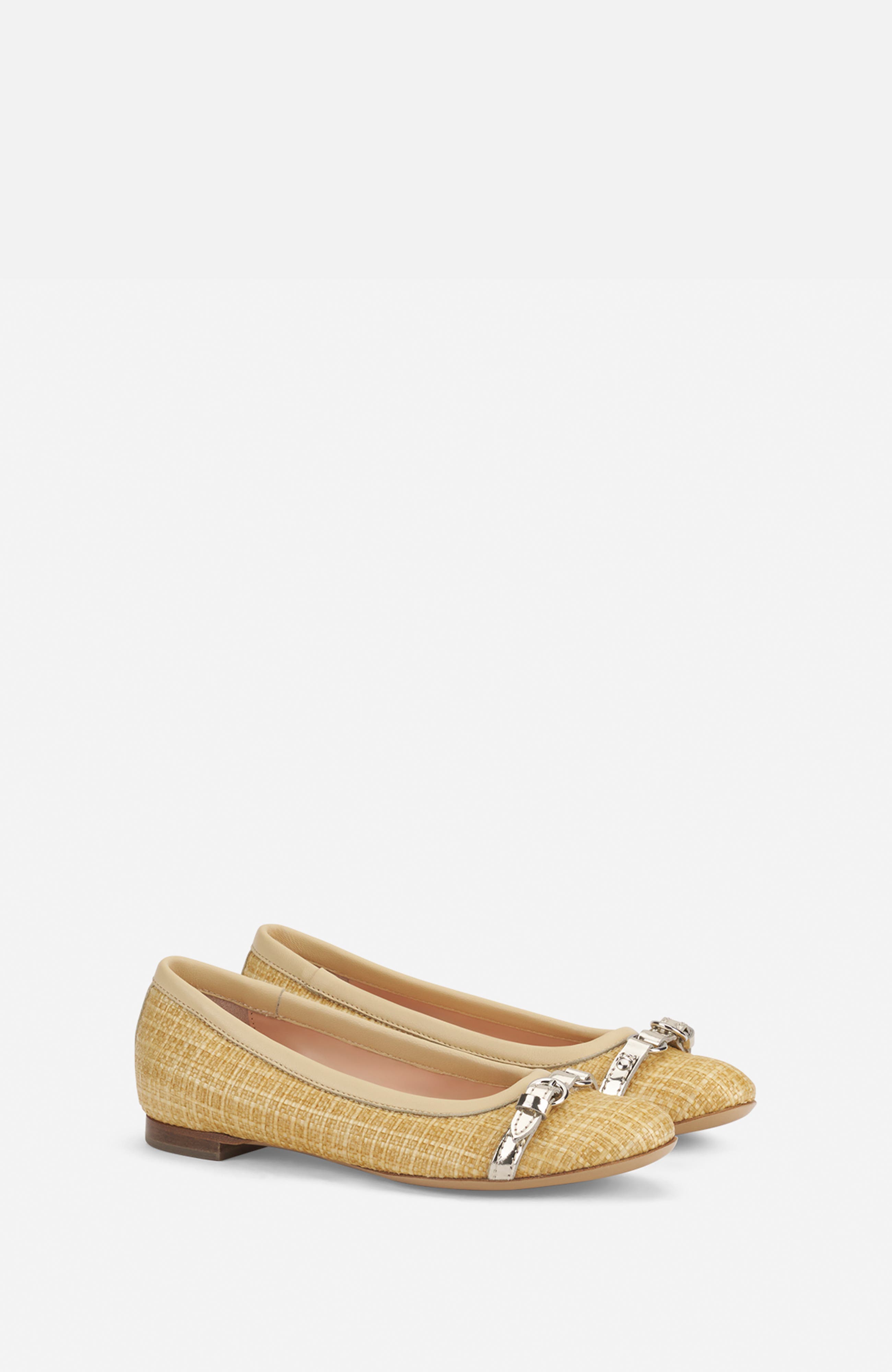 AGL Mae Cap Toe Ballet Flat, Alternate, color, Light Beige