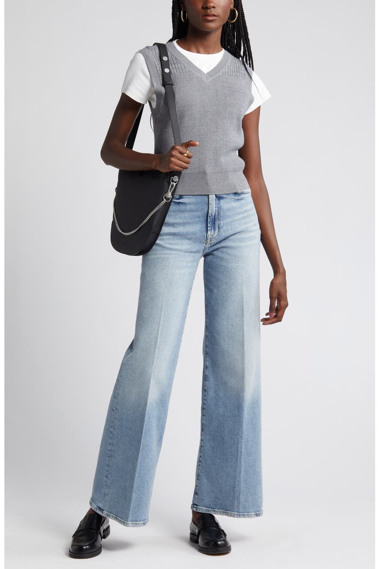 Jo Ultra High Rise Wide Leg Jeans, Main, color, MUST