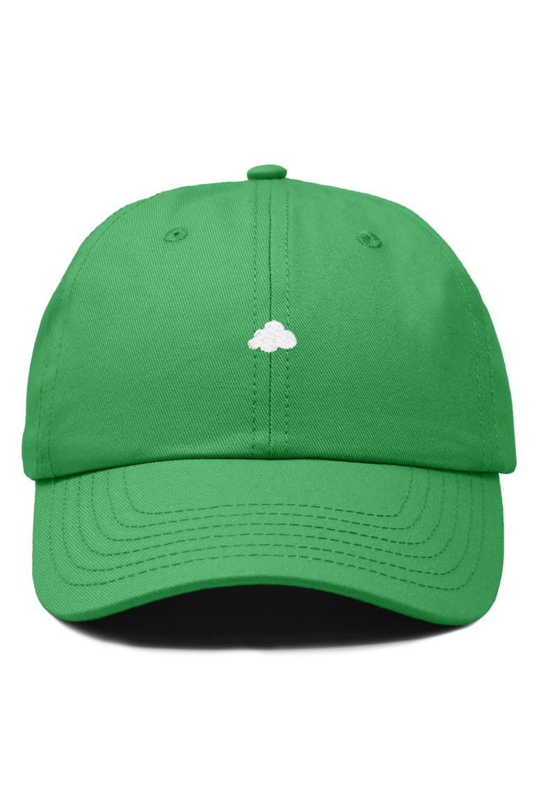 Lil Cloud Dad Cap, Main, color, Kelly Green