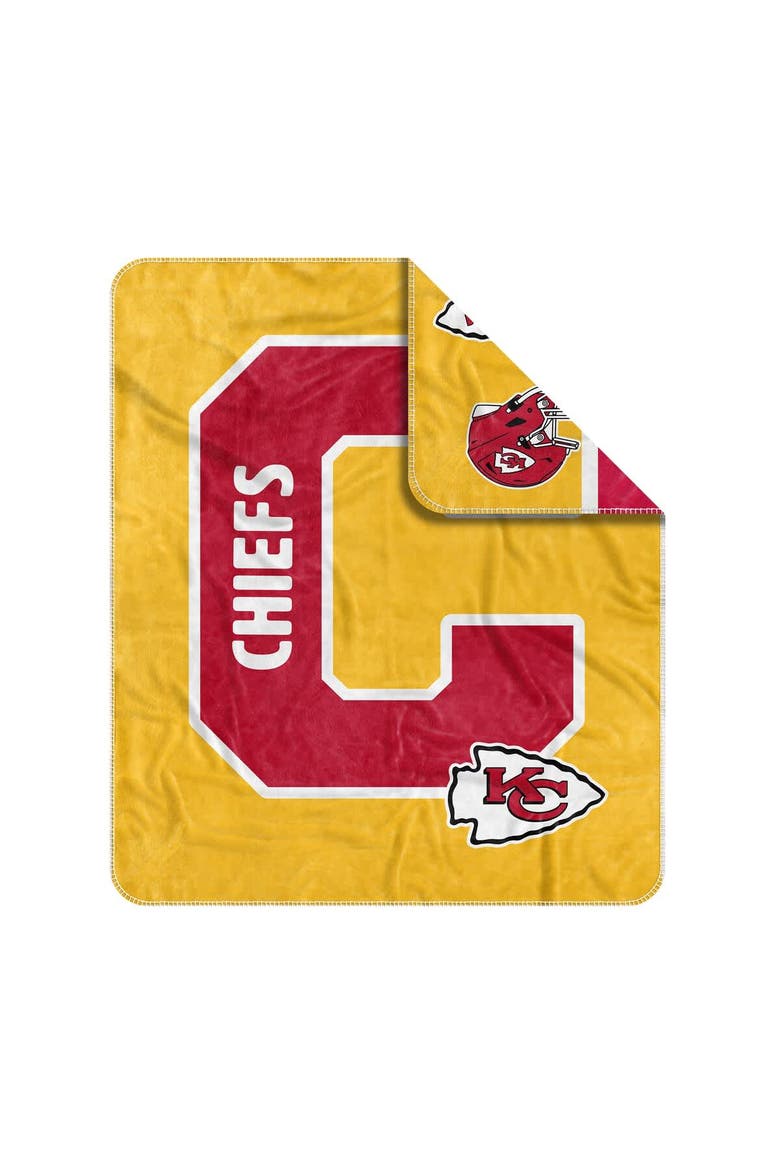 Kansas City Chiefs 50" x 60" Dream Weave Throw Blanket, Alternate, color, Red
