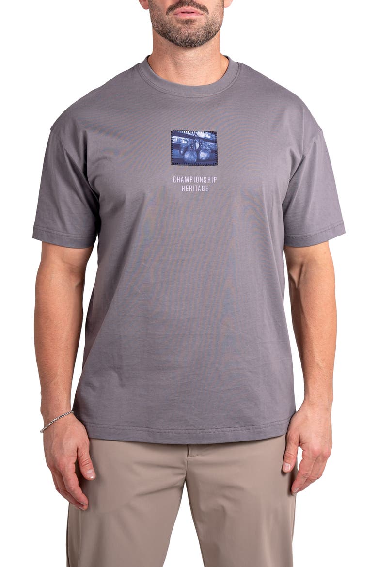 Ascension Rest Cotton Graphic T-Shirt, Main, color, GREY