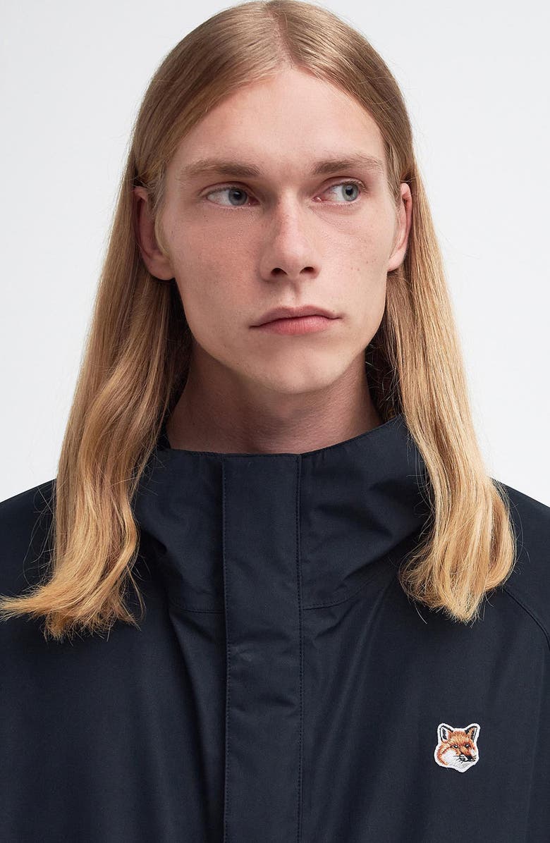 Barbour x Maison Kitsuné Military Waterproof Reversible Jacket, Alternate, color,