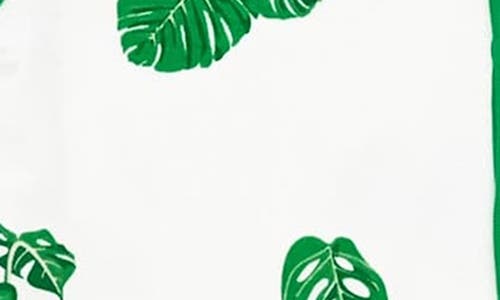 Kyte Baby Monstera Romper In Green