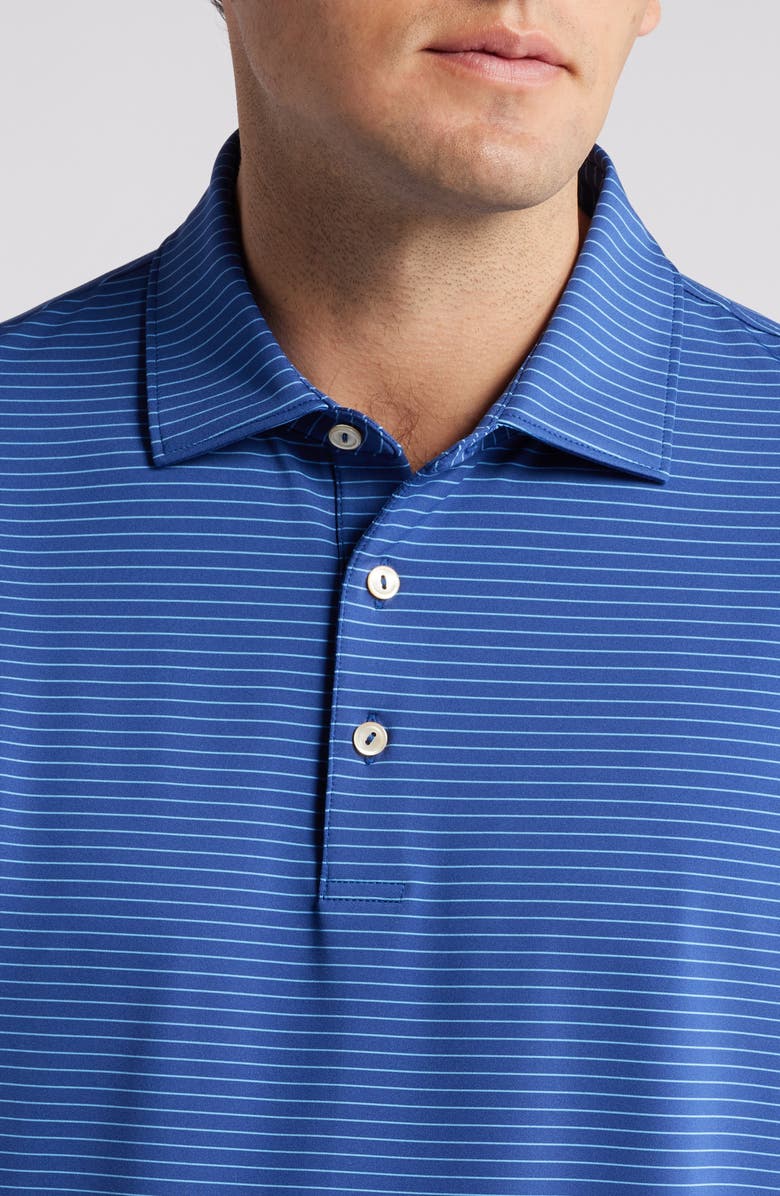 Peter Millar Crown Crafted Hemlock Stripe Performance Polo, Alternate, color, 