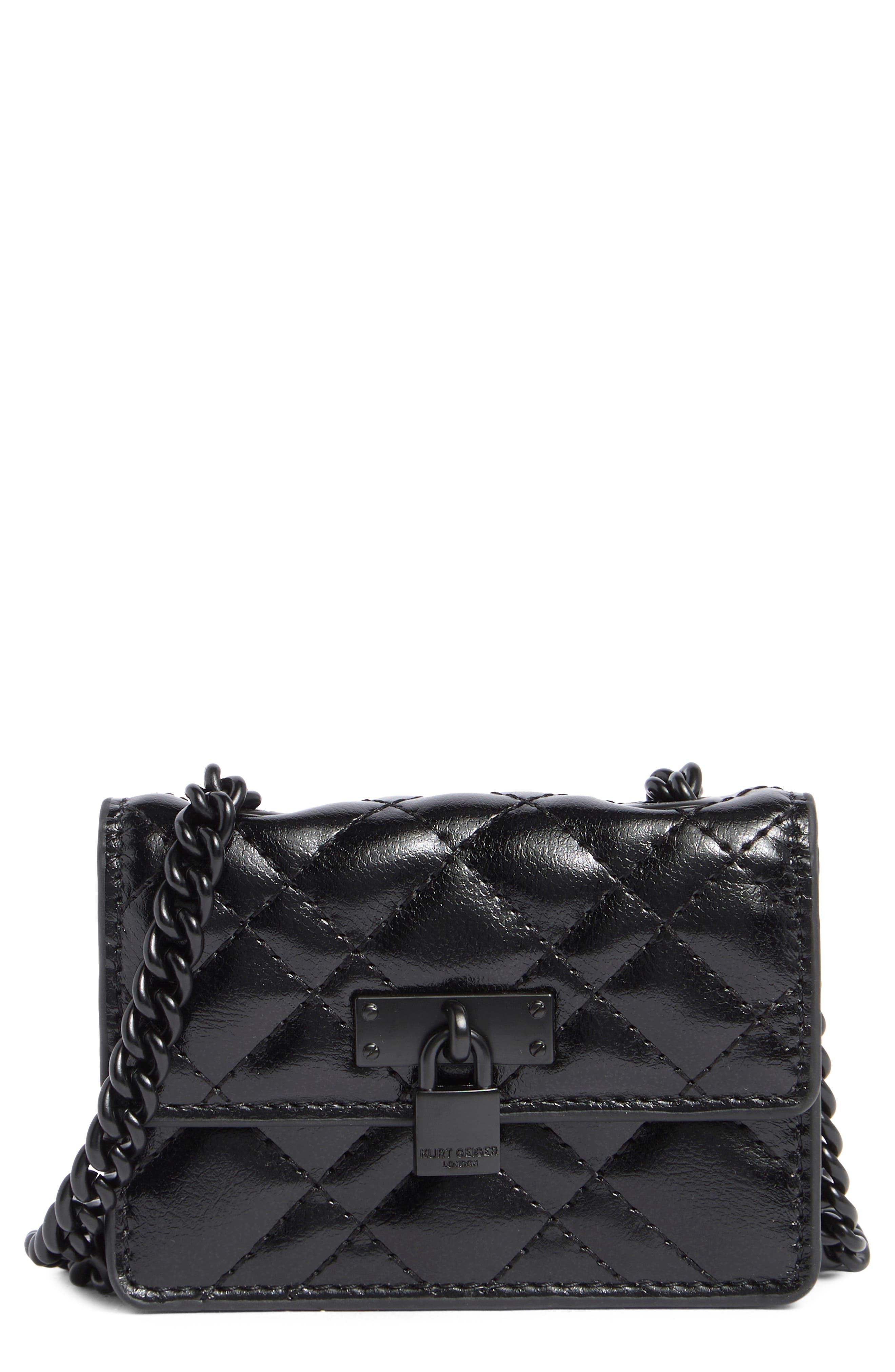 Kurt Geiger London Micro Brixton Quilted Shoulder Bag