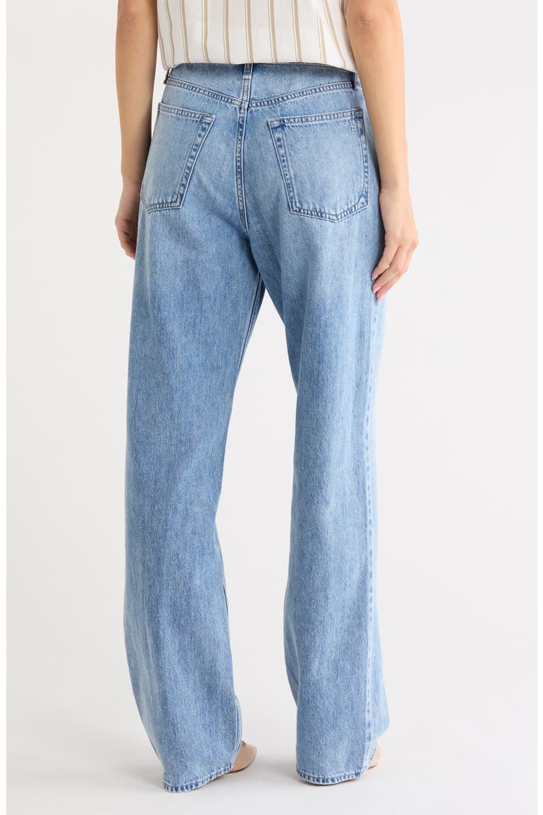 Shannon High Waist Straight Leg Jeans, Alternate, color, WAKEFIELD