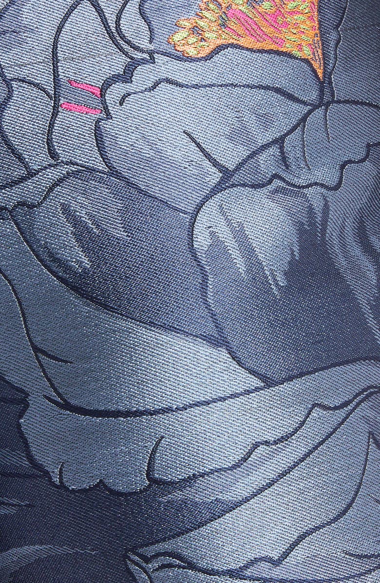 Valentino Metallic Floral Brocade Skort, Alternate, color, 