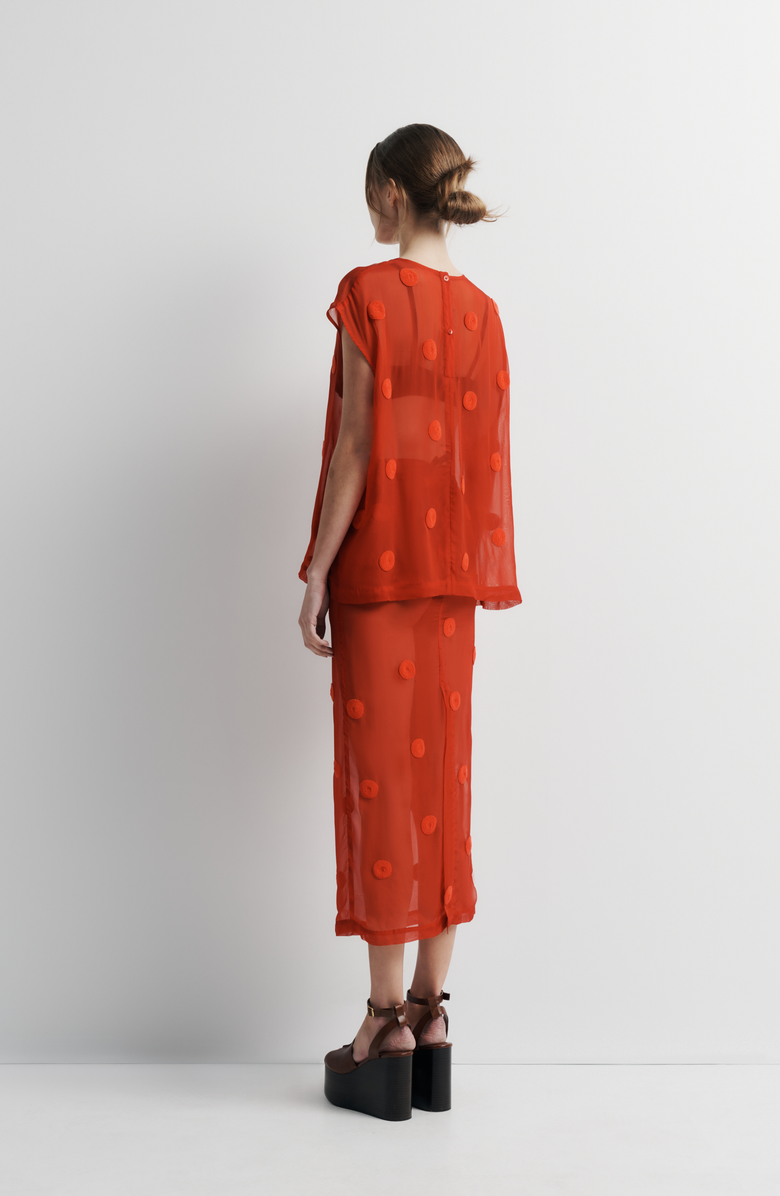 Romy Sadie Top, Alternate, color, Red