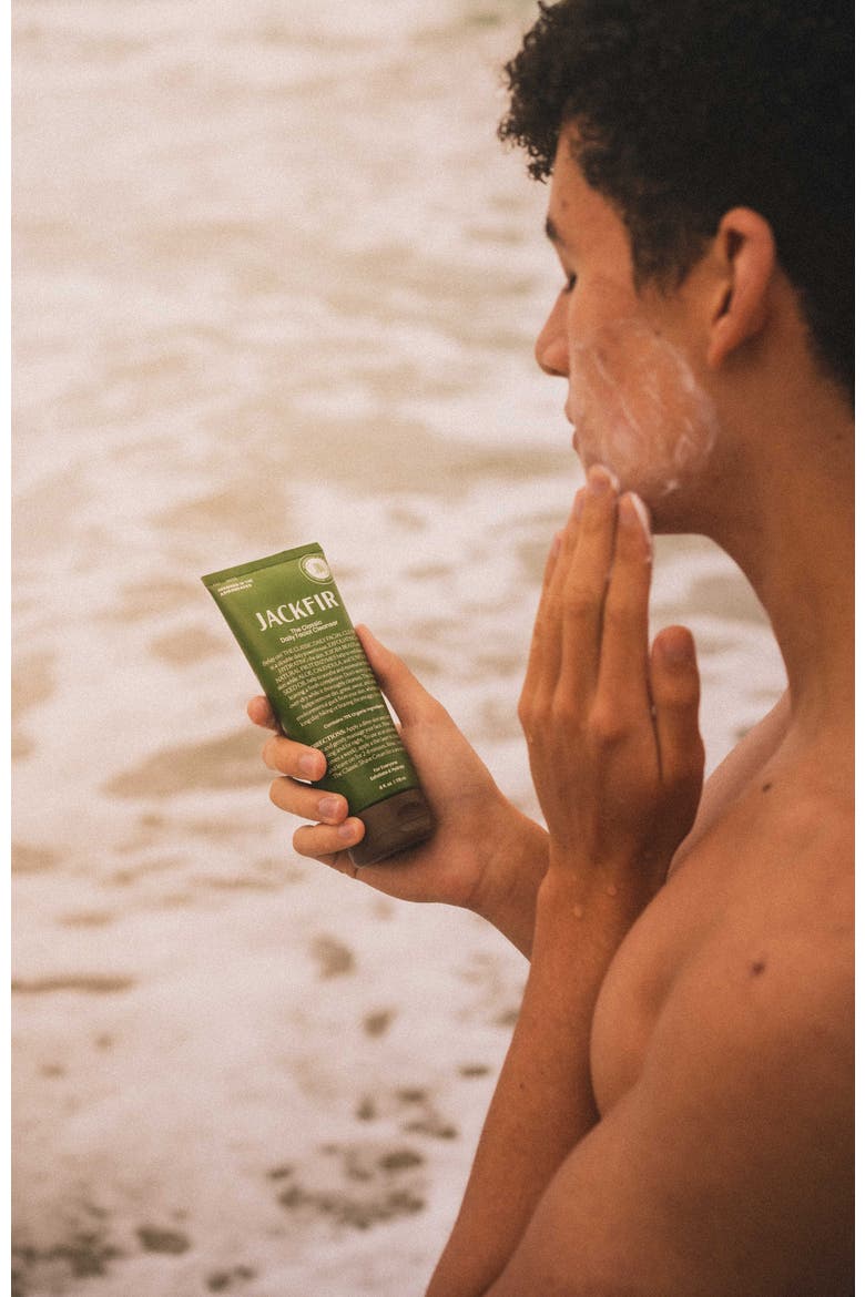 The Classic Daily Facial Cleanser, Alternate, color, Forest Green
