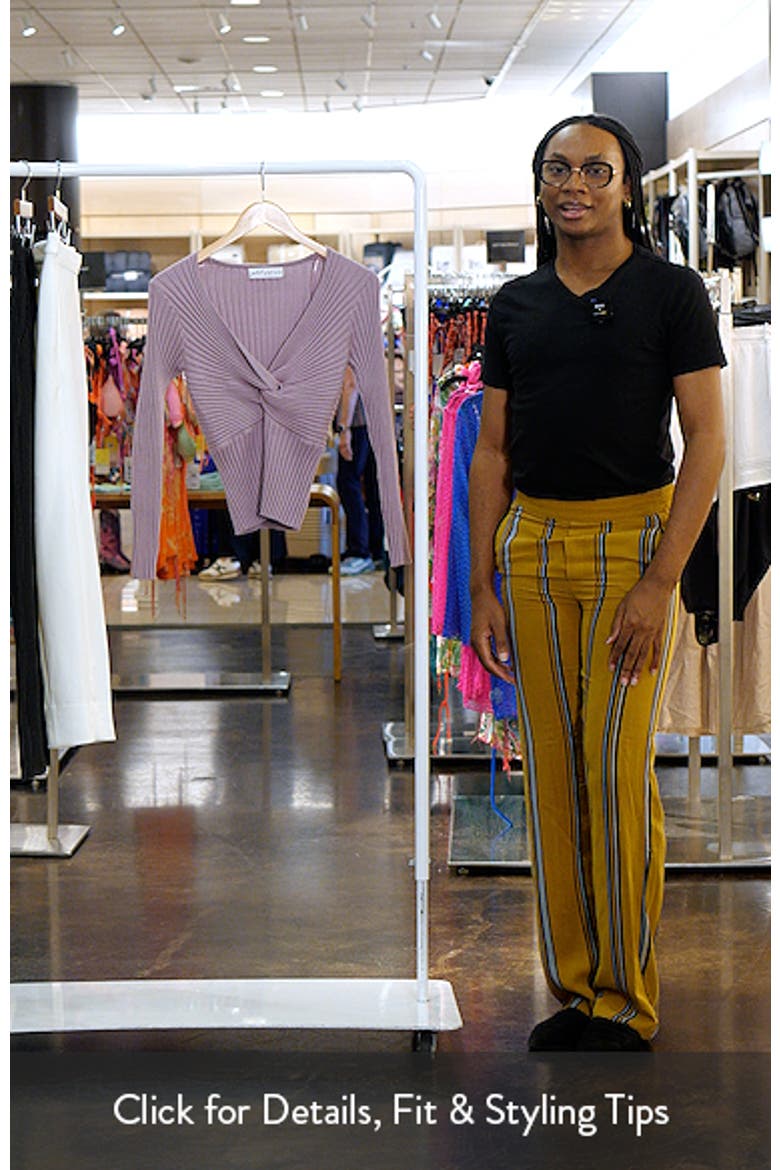Demi Twist Rib Sweater video