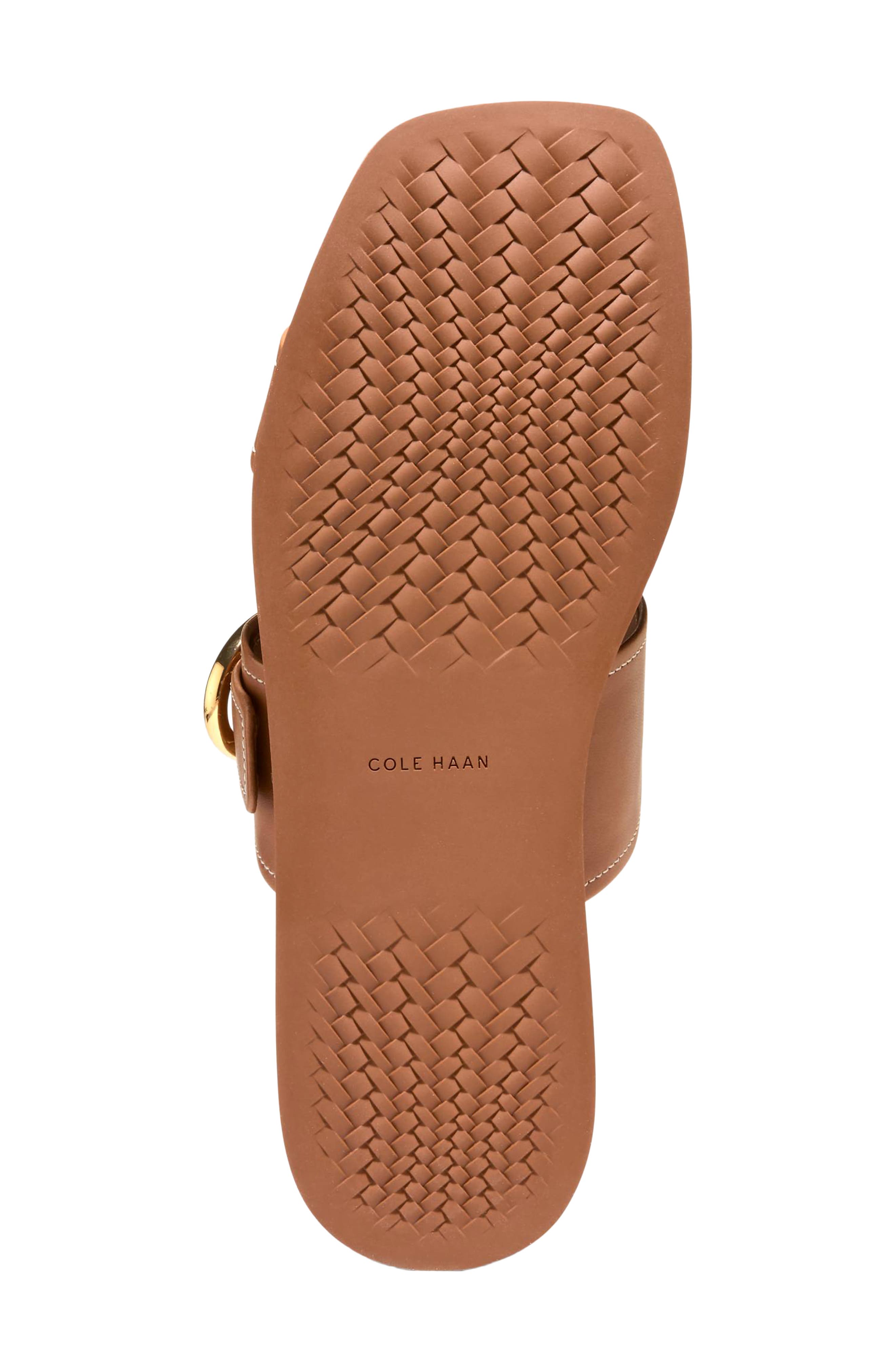 Cole Haan Oaklynn Wedge Sandal, Alternate, color, Ch British Tan Leather