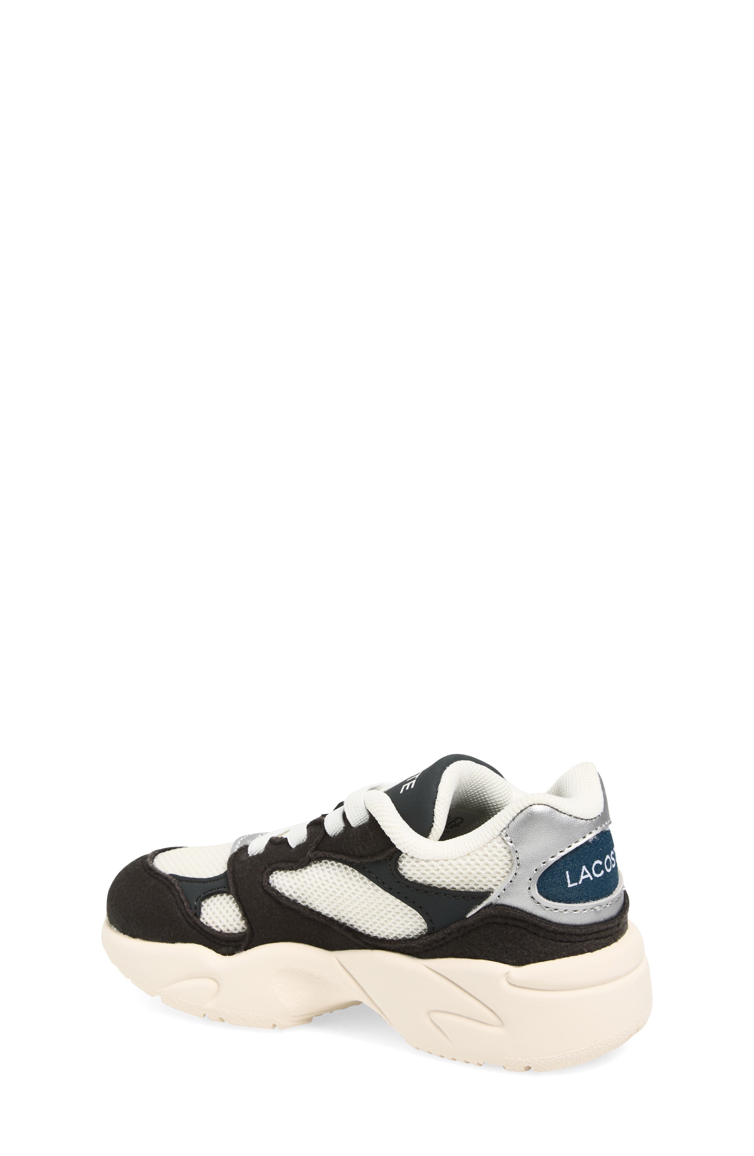 Lacoste Kids' Storm 96 2K Sneaker, Alternate, color, Black/ Off White