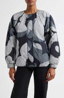Marimekko Silmu Unikko Floral Insulated Coat
