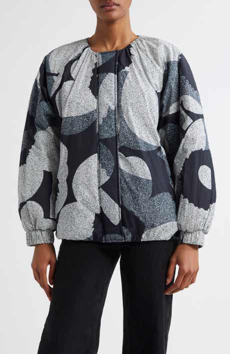 Marimekko Silmu Unikko Floral Insulated Coat