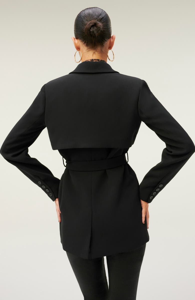 Good American Trench Blazer, Alternate, color,