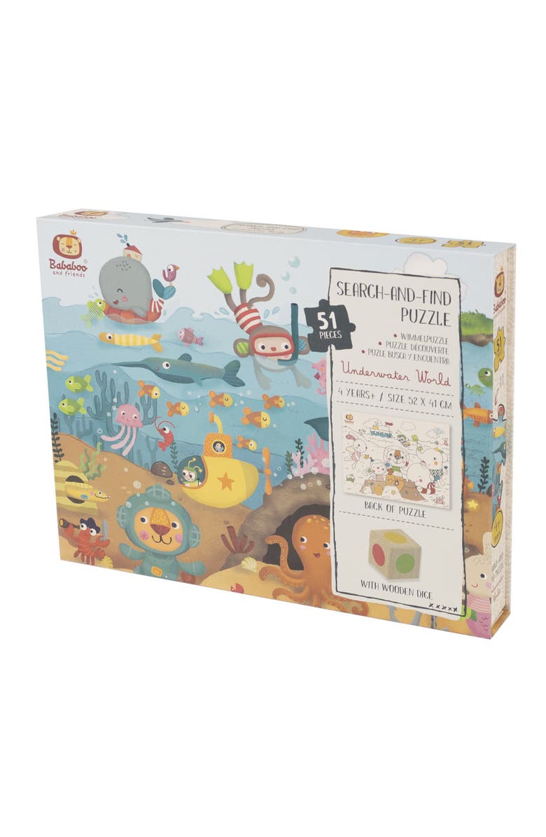 Bababoo and friends<sup>®</sup> Underwater Search-and-Find Puzzle Game, Alternate, color, Multi / Blue