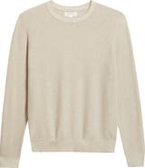 Nordstrom Texture Cotton & Cashmere Sweater