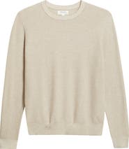 Nordstrom Texture Cotton & Cashmere Sweater