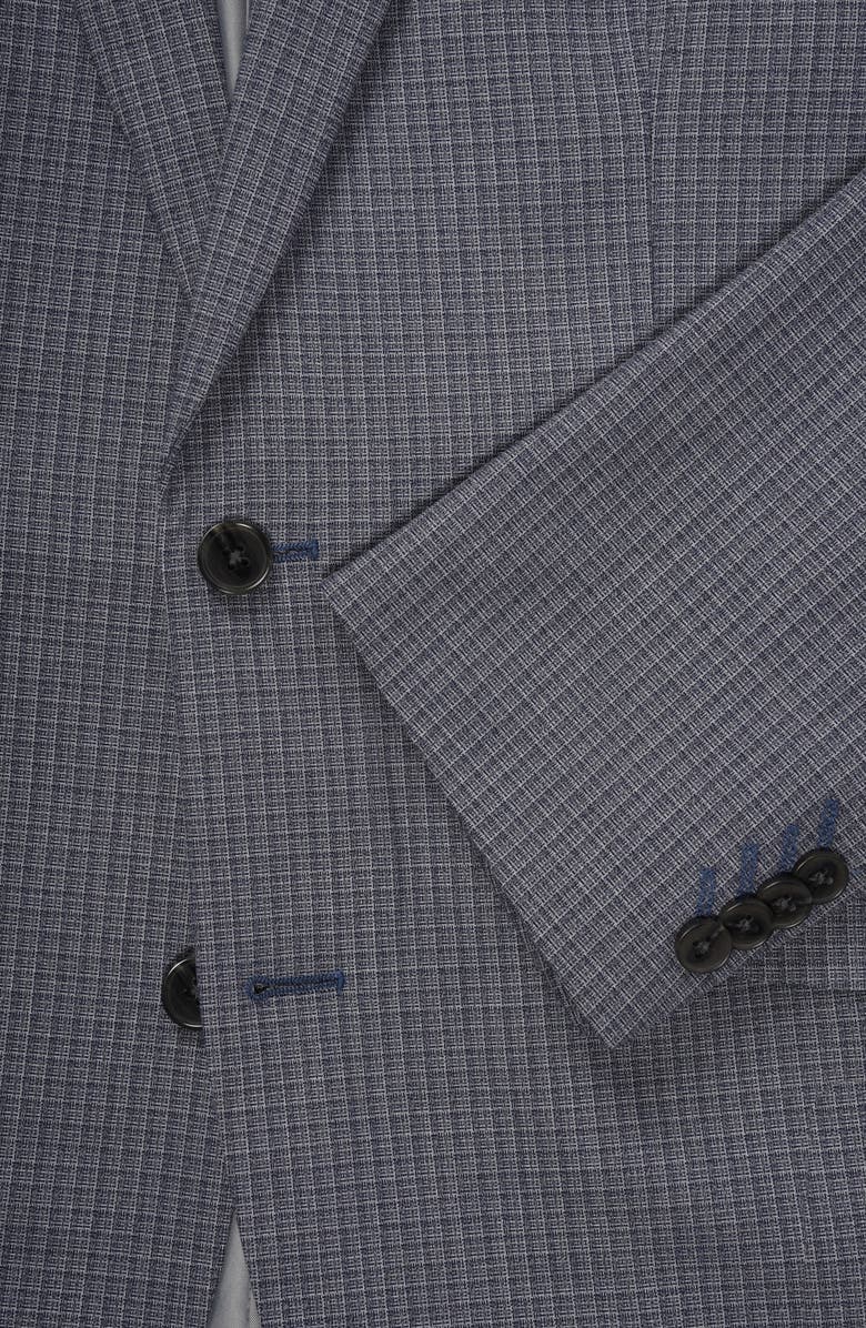 SAVILE ROW CO Slim Fit Check Suit, Alternate, color, 