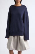 LII Cutout Back Crewneck Sweater