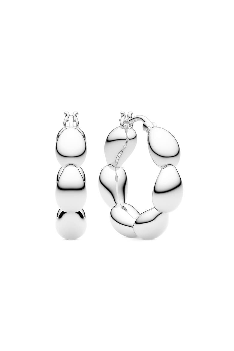 Earrings Goccia Cerchietto, Main, color, 925 Sterling Silver