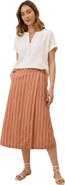 Pact Canopy Linen Wrap Skirt Made with Organic Cotton