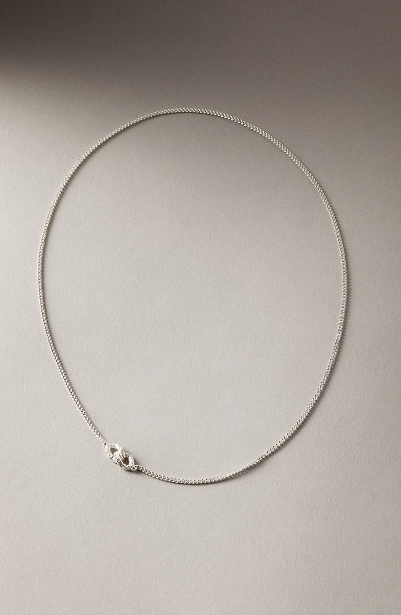NOOTKA Neat Necklace Silver, Main, color, Silver
