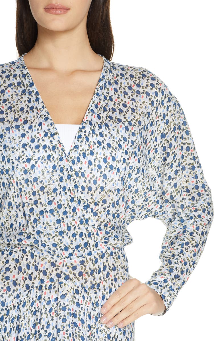 Poupette St Barth Poupette St. Barth Ilona Cover-Up Maxi Dress, Alternate, color,