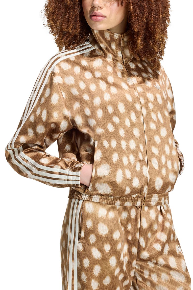AOP TT Track Jacket, Main, color, BROWN DESERT