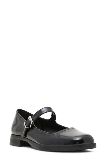 Madden Girl Dominc Mary Jane Flat In Black Box