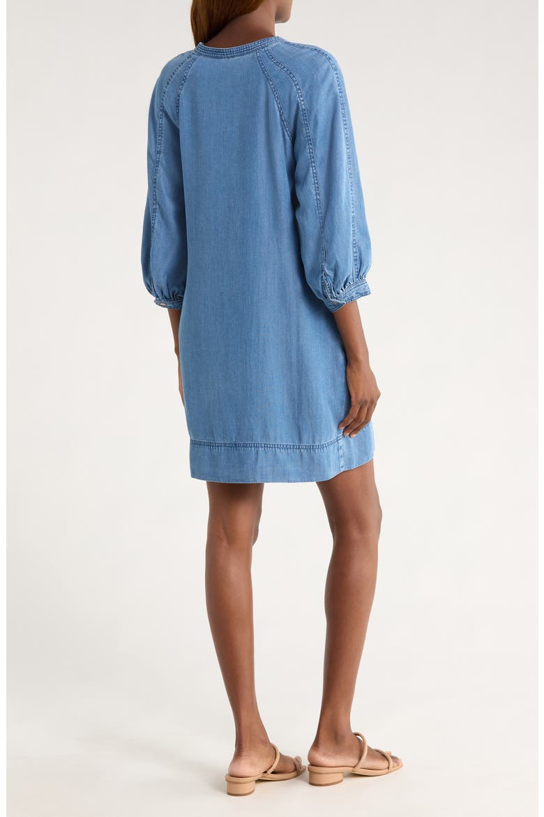 tommy bahama denim dress Tommy Bahama Chambray Flutter Sleeve Shift Dress