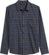 AG Wayne Plaid Button-Up Work Shirt
