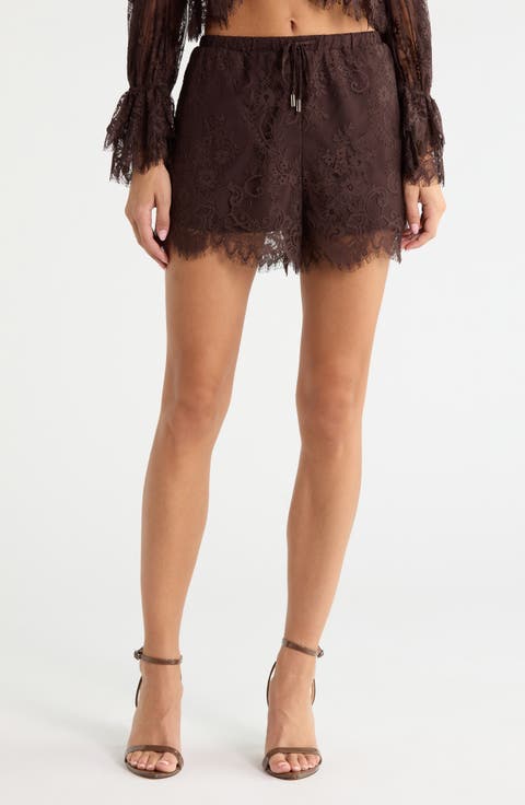 Asymmetric Lace Skort