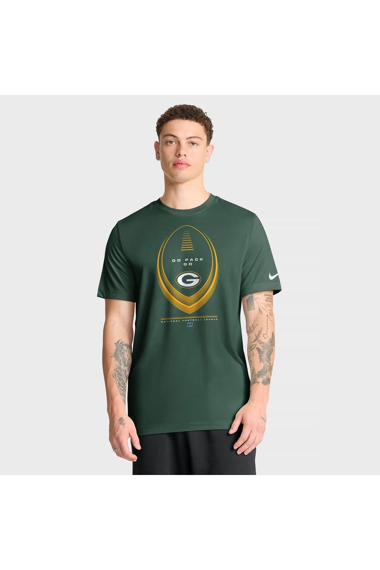 Men's Nike Green Green Bay Packers Big & Tall Legend Icon Dri-FIT T-Shirt, Main, color, Green