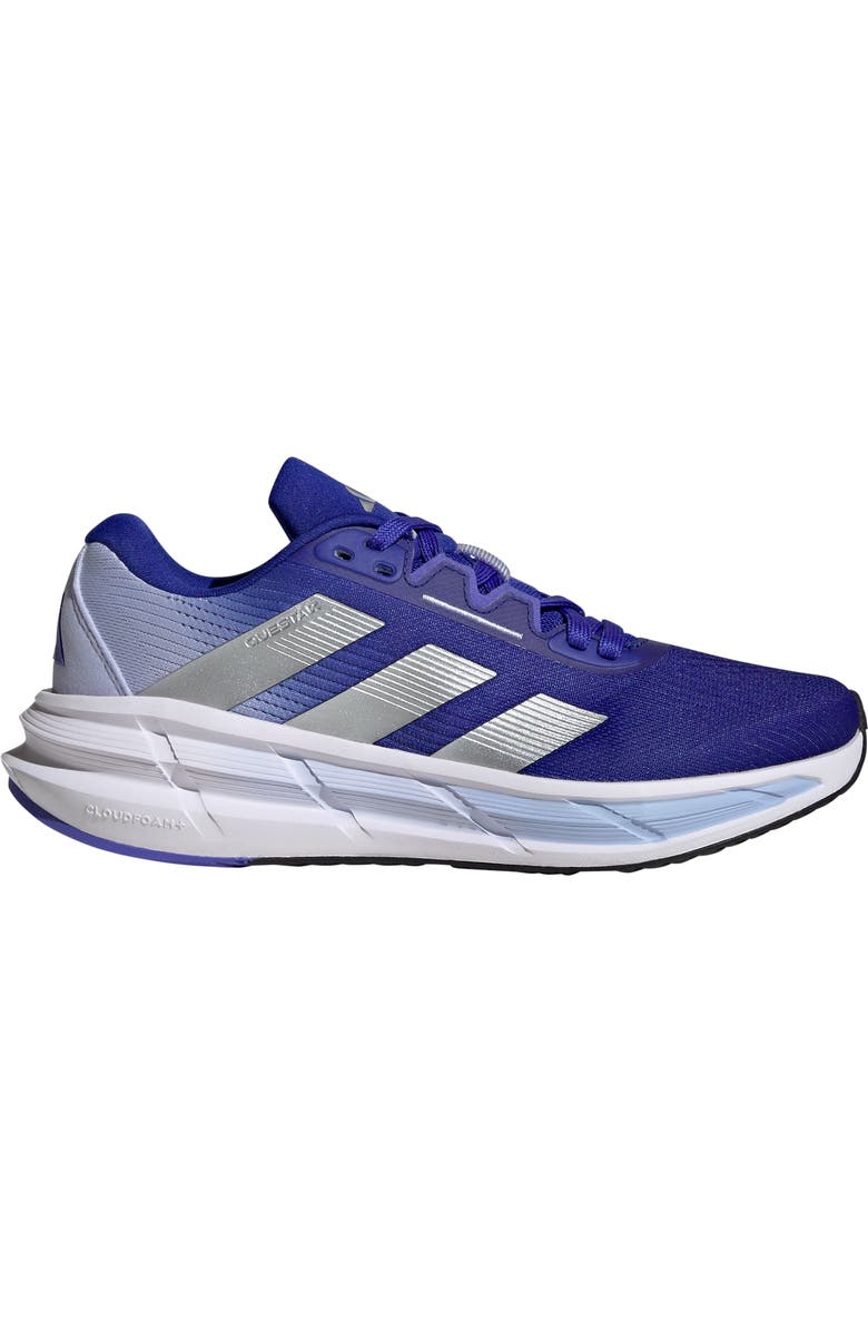 adidas Questar 3 Running Shoe, Alternate, color, Lucid Blue/ Silver/ Violet