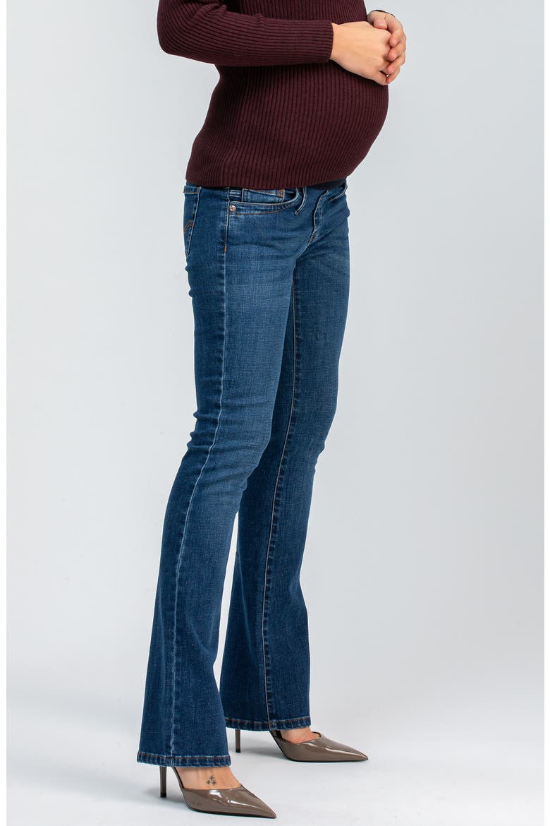 Slim Bootcut Maternity Jeans, Alternate, color, MEDIUM WASH