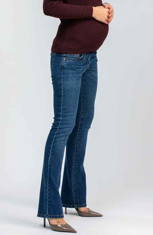 Pietro Brunelli Maternity Slim Bootcut Maternity Jeans In Blue